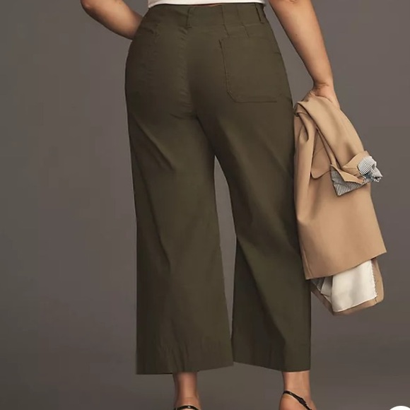 Anthropologie Maeve Colette Wide-Leg Trousers - Picture 2 of 9